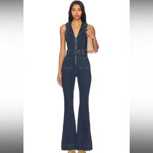 Denim jumpsuit XS